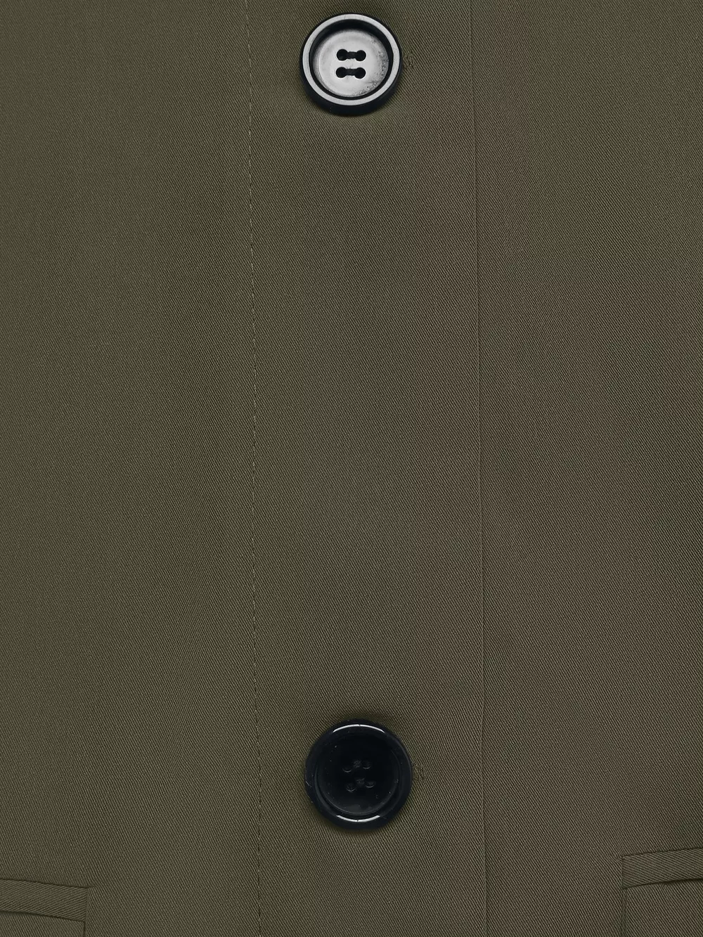 Contrast Collar Button Up Coat, image 5