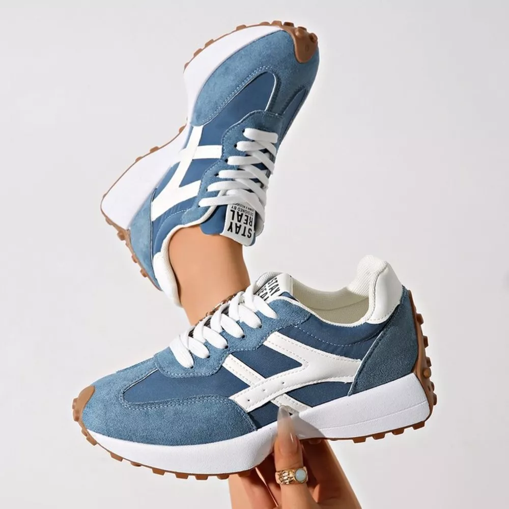 Round Toe Lace Up Sneakers, image 6