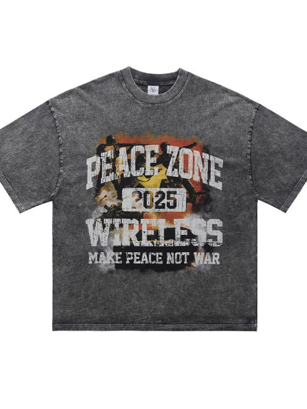 Men's Plus Size Round Neck Short Sleeve T-Shirt, image 9