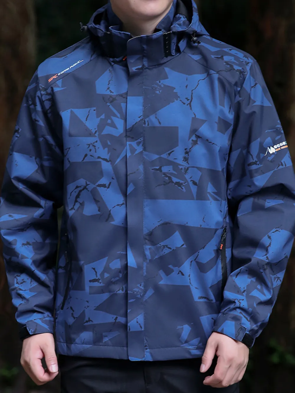 Men's Plus Size Windproof Outdoor Jacket, image 3
