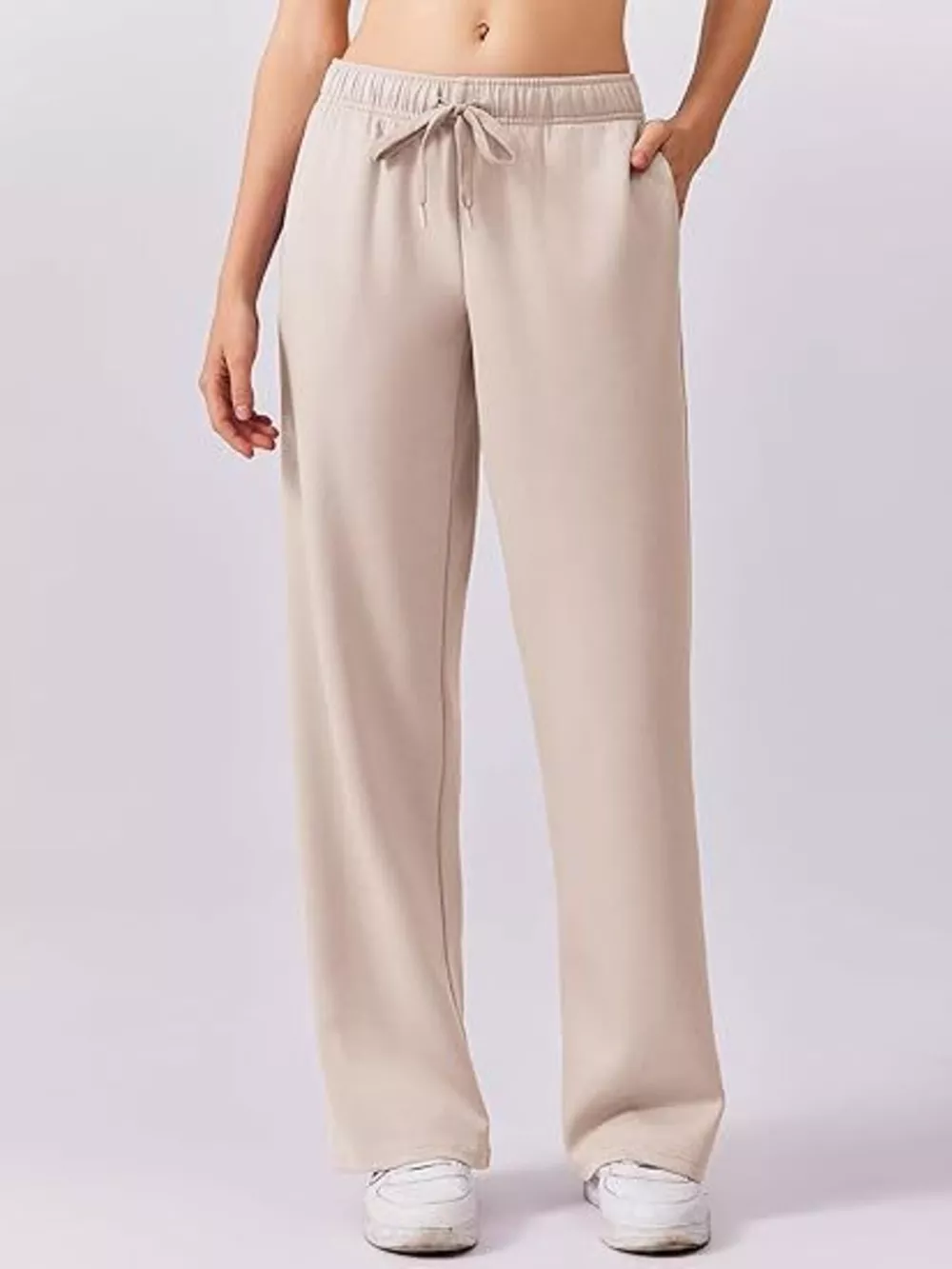 Relaxed Fit Quarter-Zip Top and Pants Set, image 3