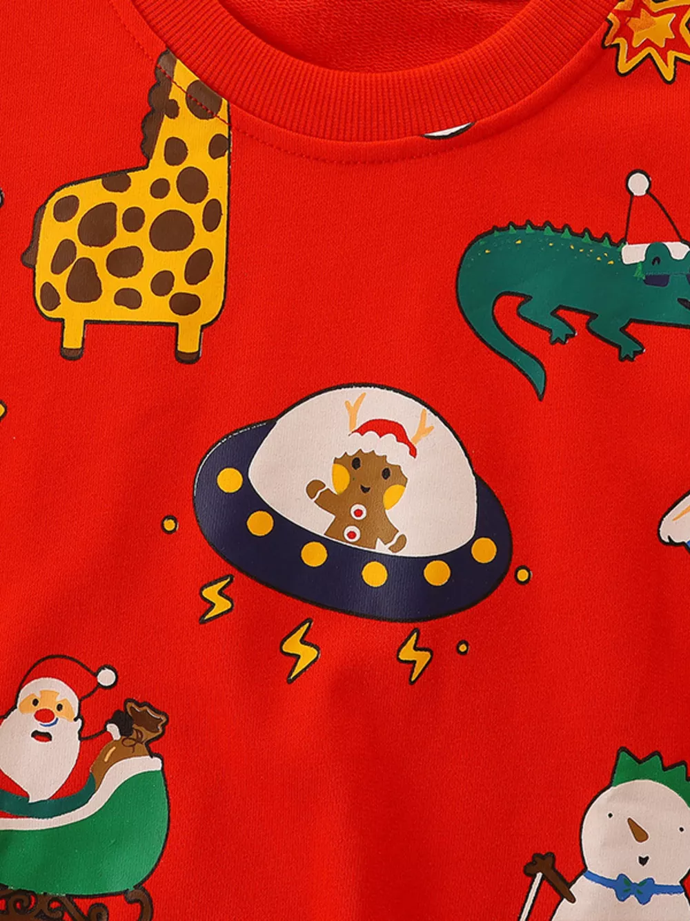 Children's Christmas Crew Neck Sweatshirt, image 3