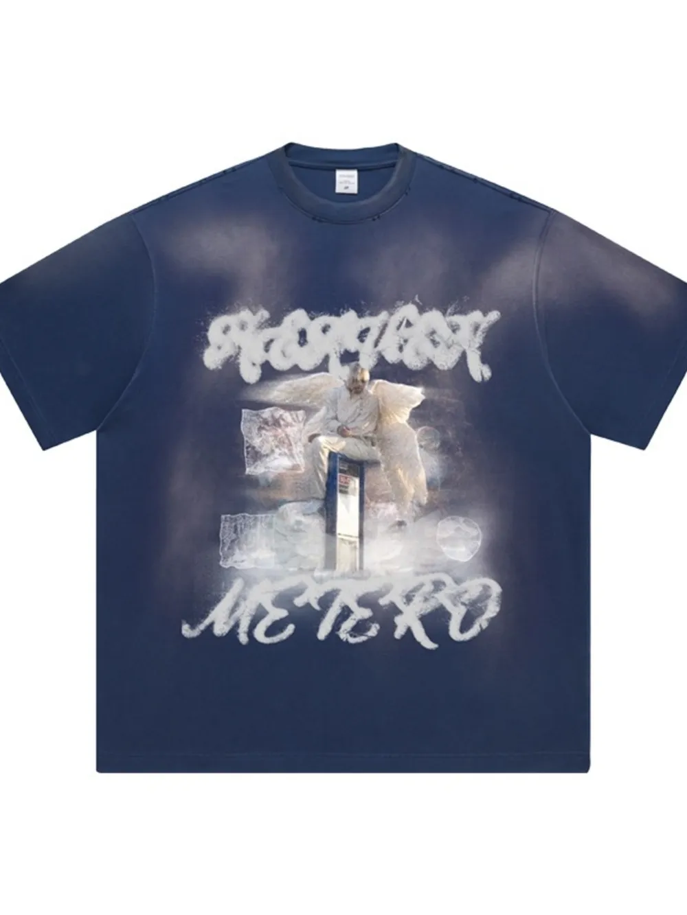 Men's Graphic Round Neck Short Sleeve T-Shirt, image 2