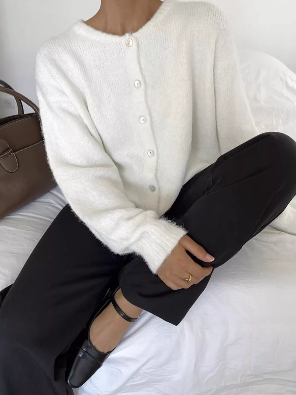 Button Up Long Sleeve Cardigan, image 8