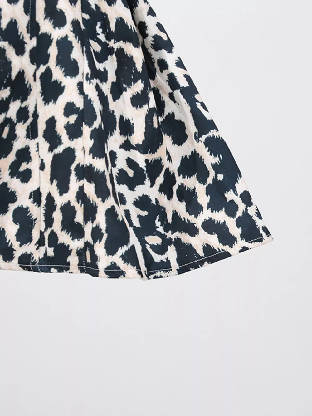 Leopard Print Halter Neck Mini Dress, image 13