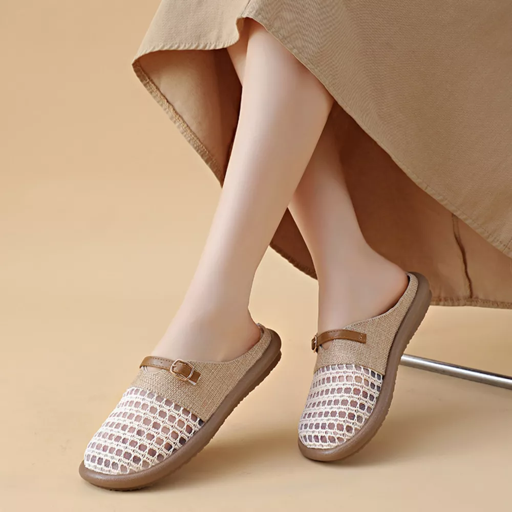 Breathable Woven Sandals, image 5
