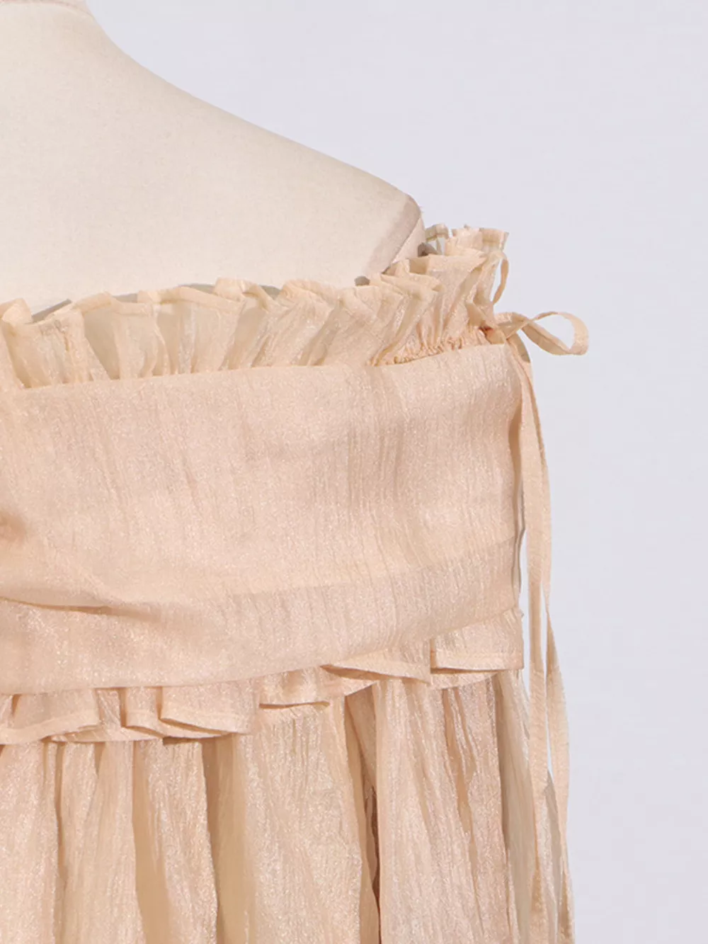Ruffle Off-Shoulder Flounce Sleeve Blouse, image 3