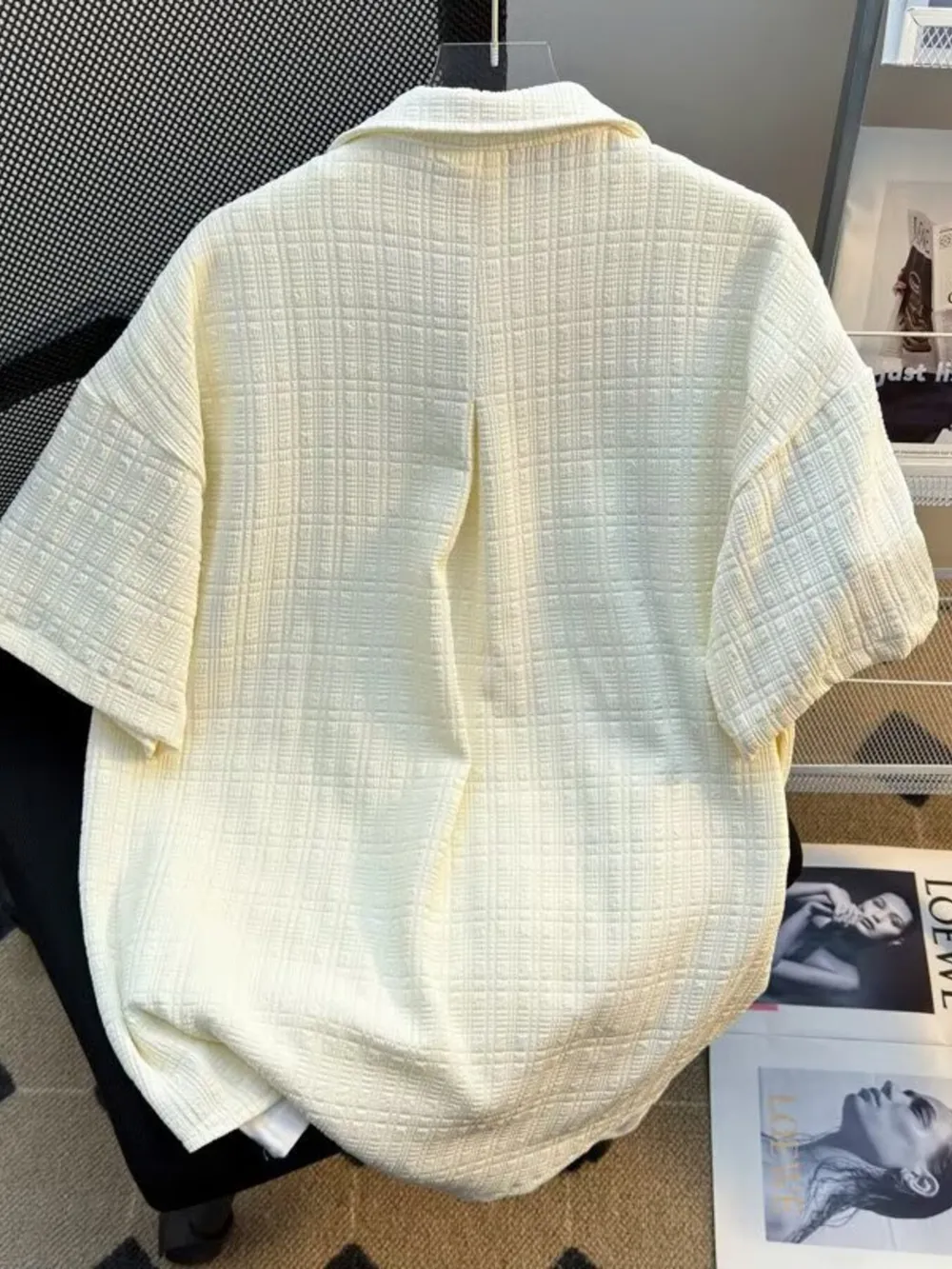 Men's Full Size Casual Short Sleeve Shirt Plus Size, image 2