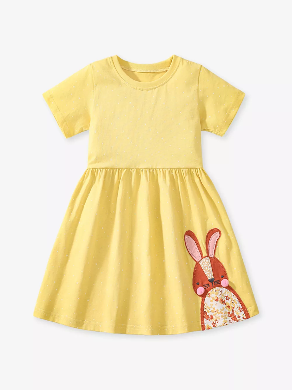 Children's Rabbit Casual Summer Dress, image 3