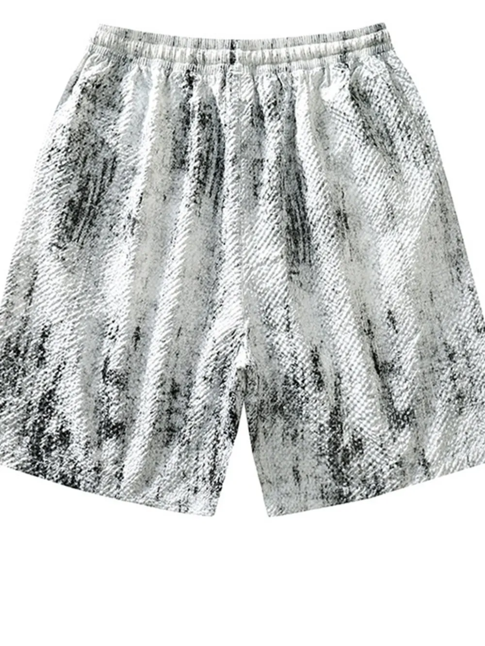 Men's Plus Size Drawstring Shorts with Pockets, image 4