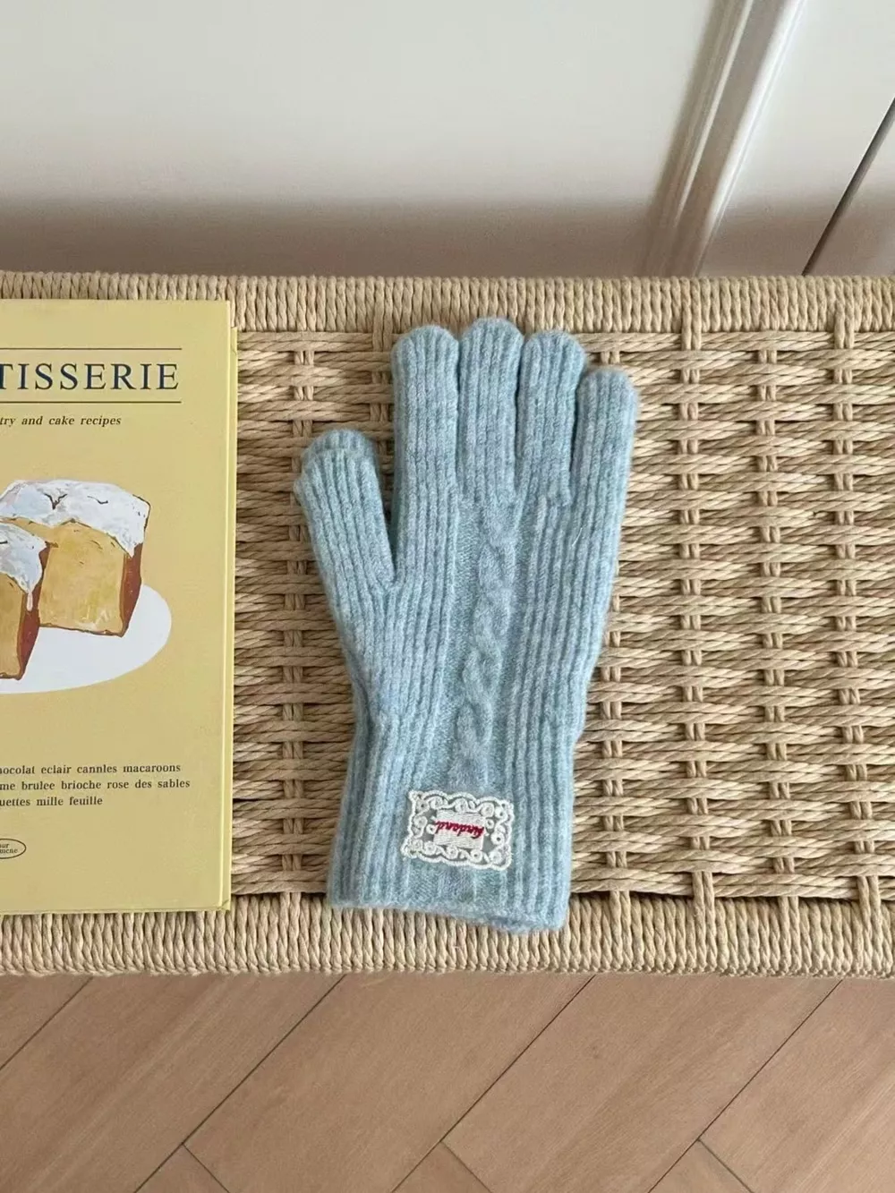 Cable Knit Warm Gloves, image 10