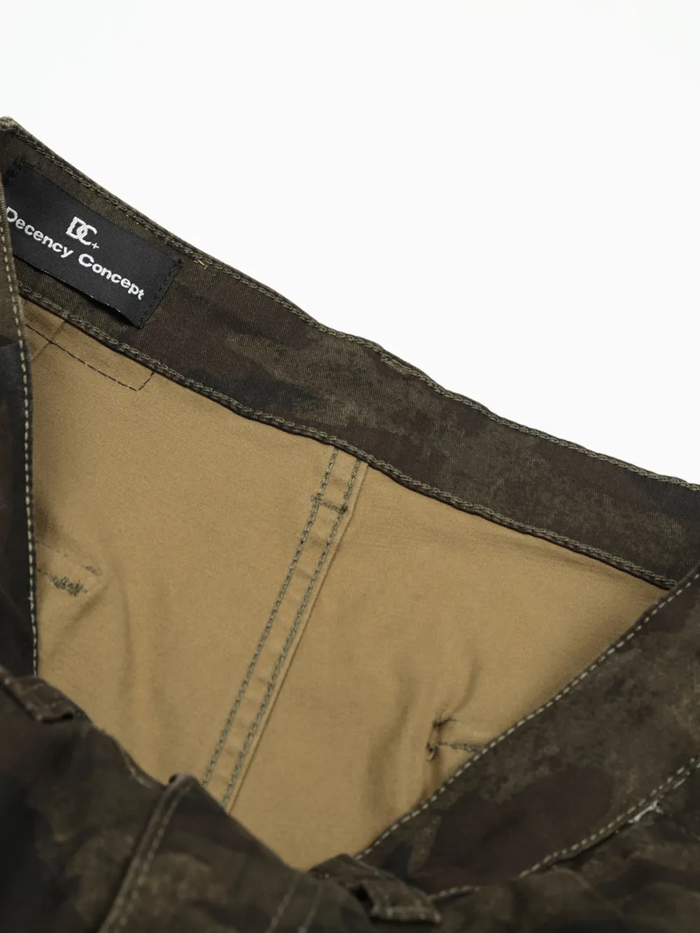 Men's Camouflage Cargo Wide Leg Shorts, image 10