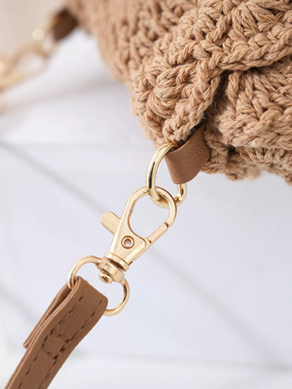 Boho Crochet Crossbody Bag, image 2