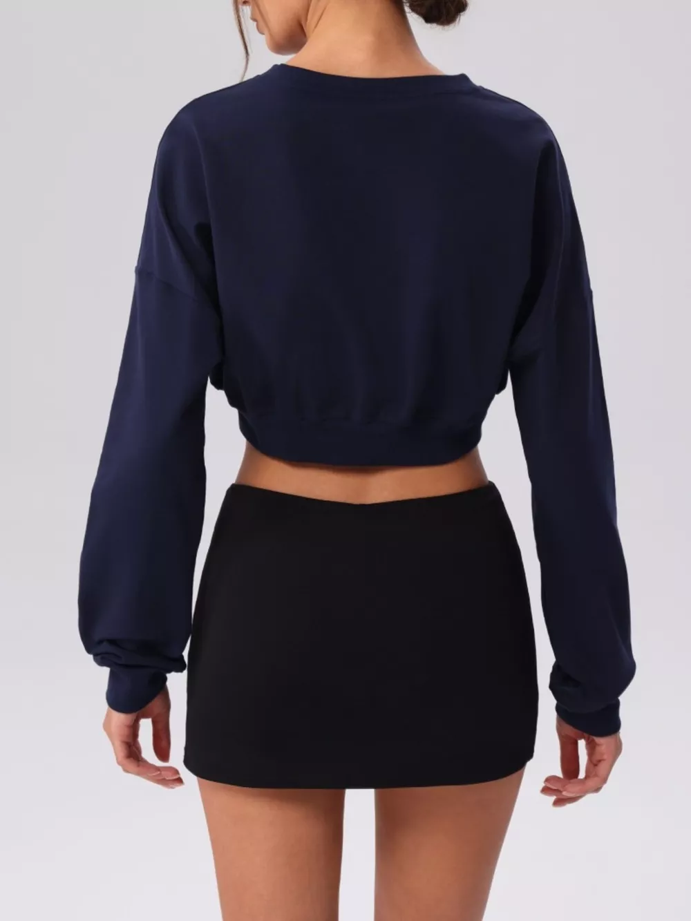 Cropped Button-Down Active Cardigan, image 19