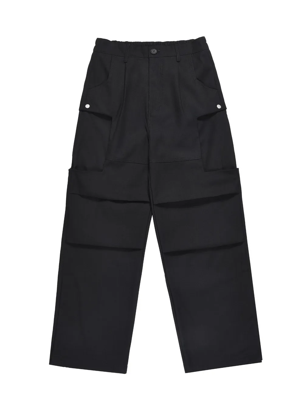 Men's Wide Leg Cargo Pants with Multi Pockets