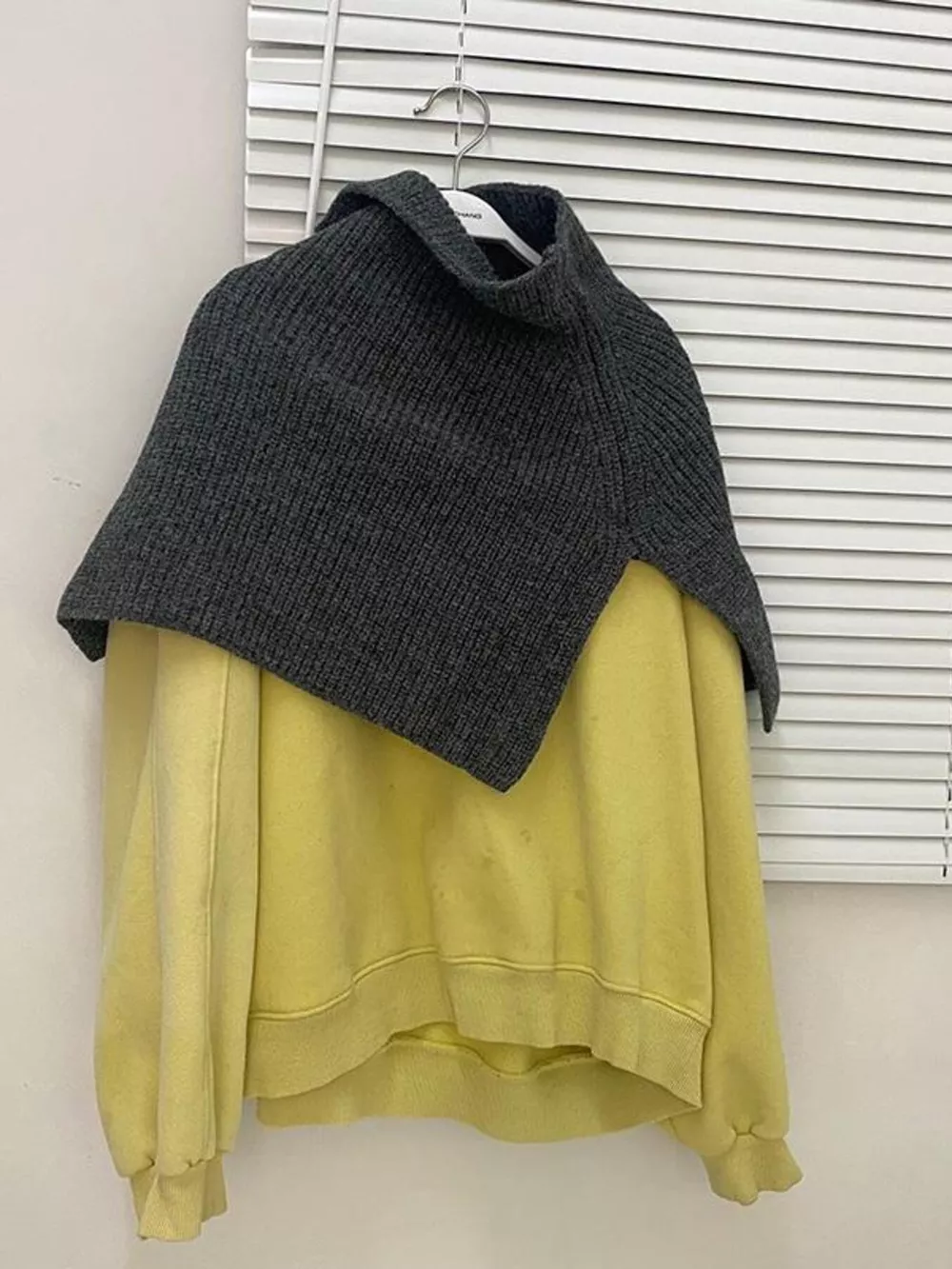 Chunky Knit Slit Scarf, image 7