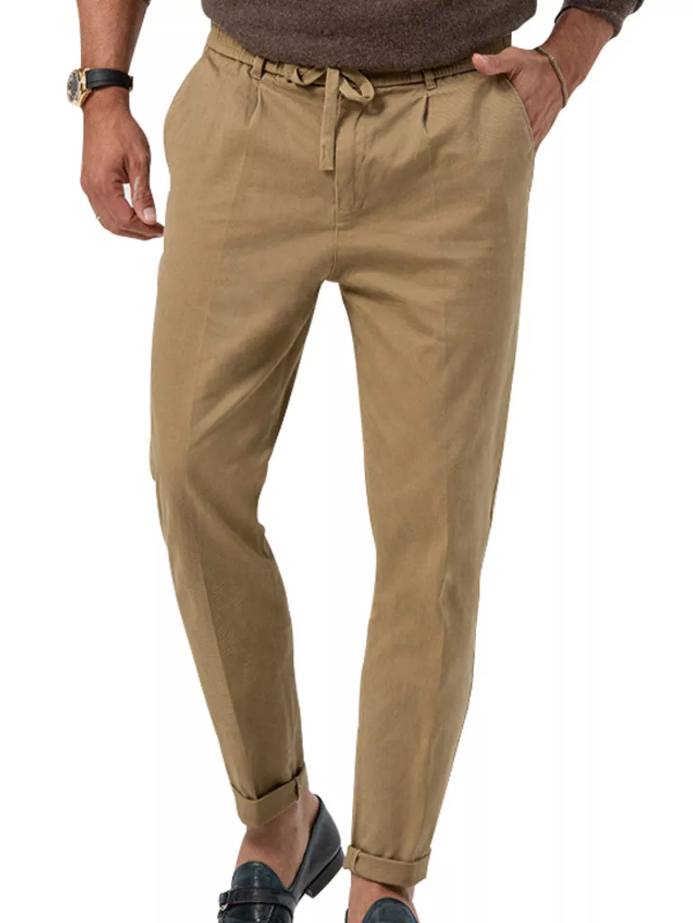 Men's Full Size Casual Drawstring Pants Plus Size, image 15
