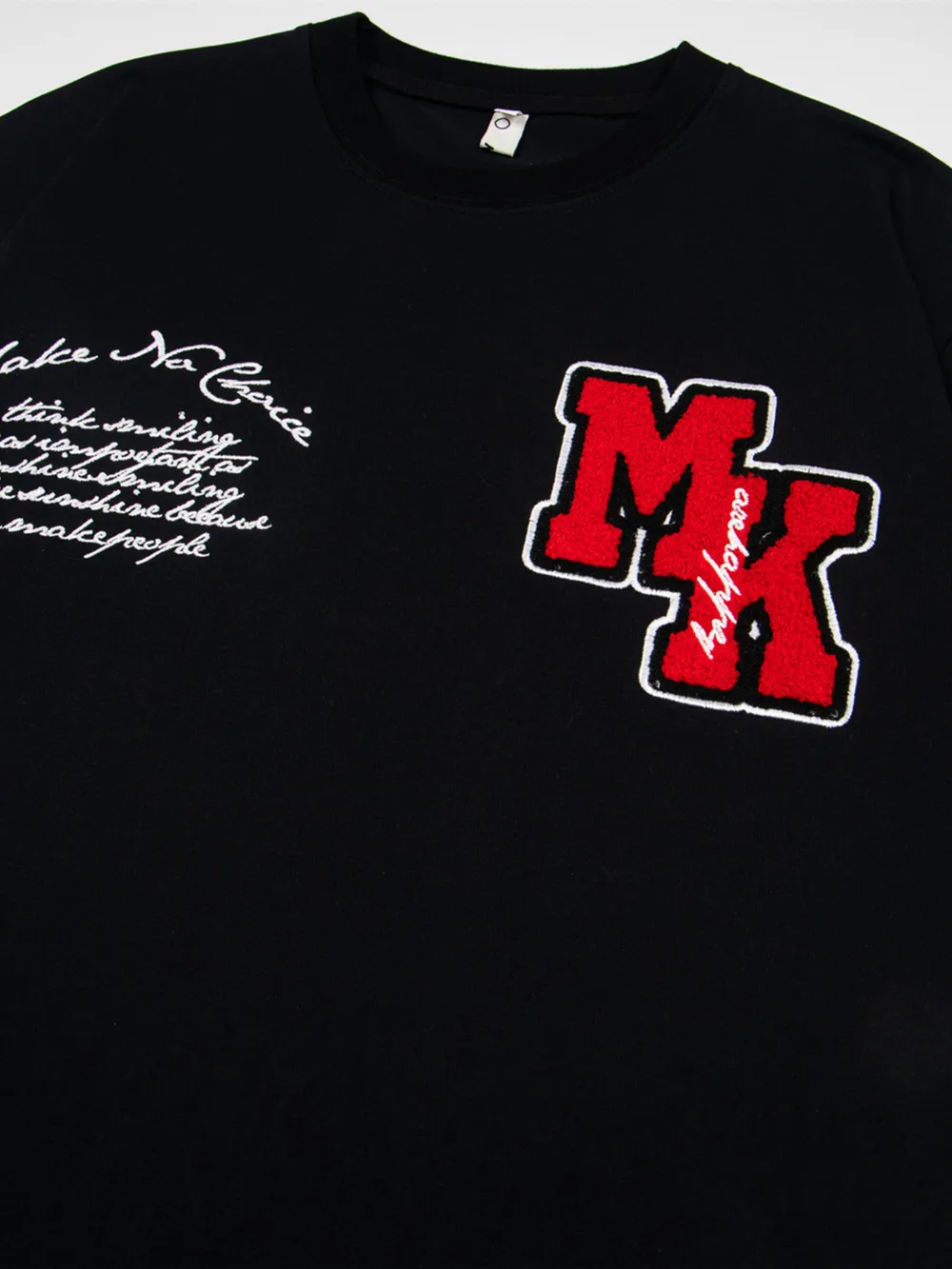 Men's Oversized Letter Short Sleeve T-Shirt, image 13