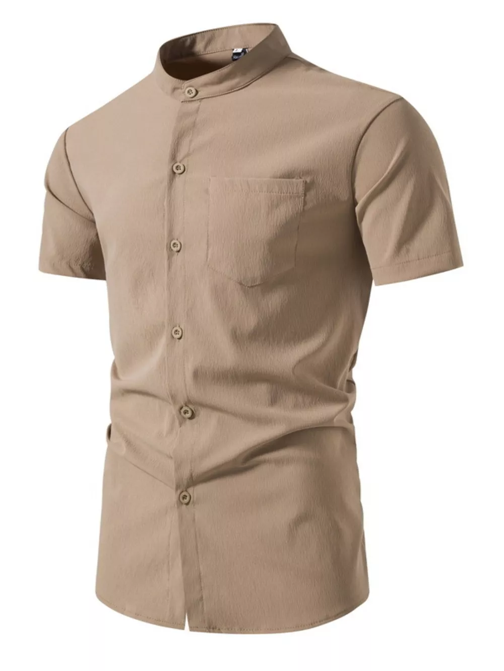 Men's Plus Size Button Up Short Sleeve Shirt, image 11