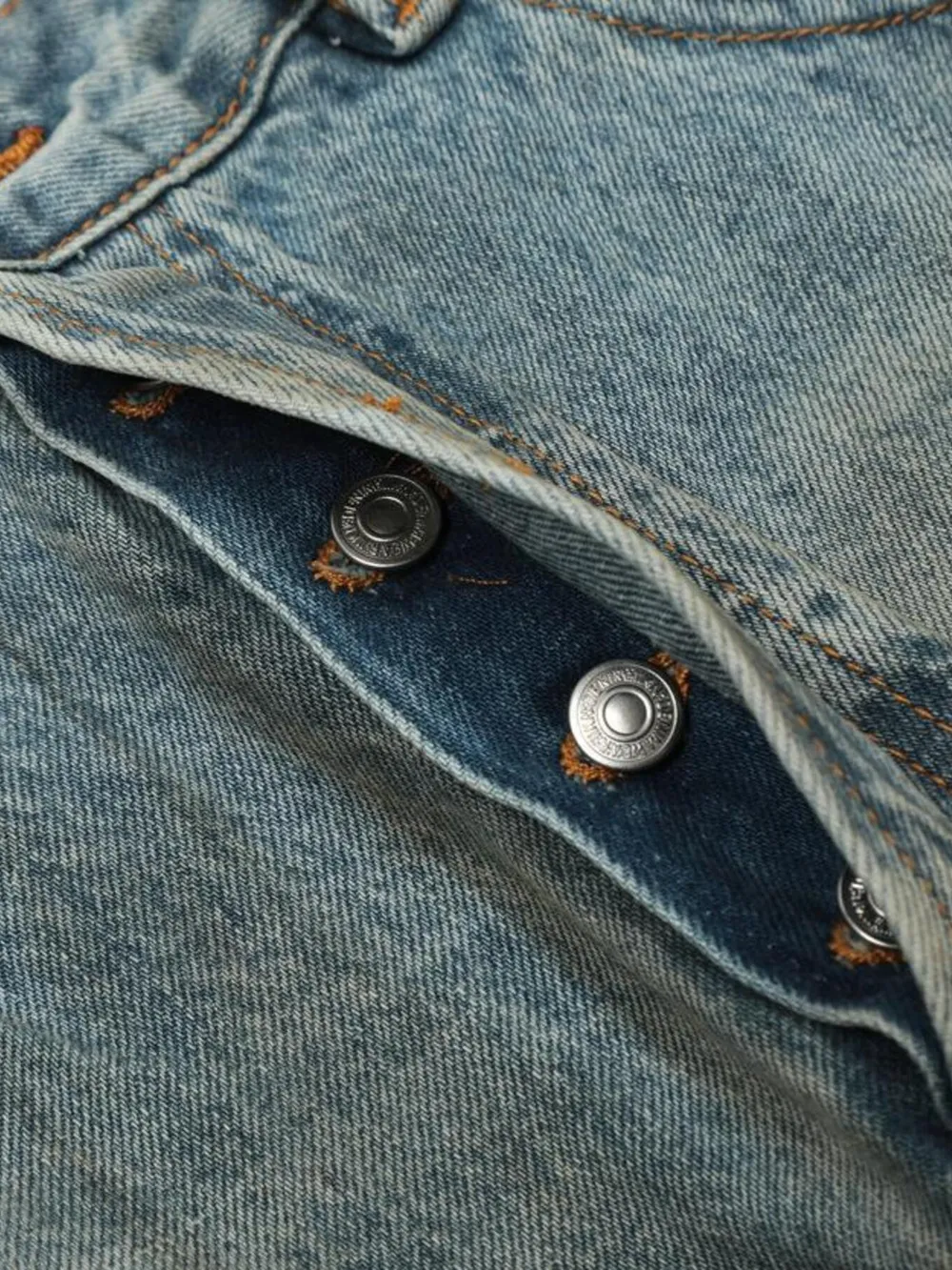 Men's Distressed Wide Leg Jeans, image 8