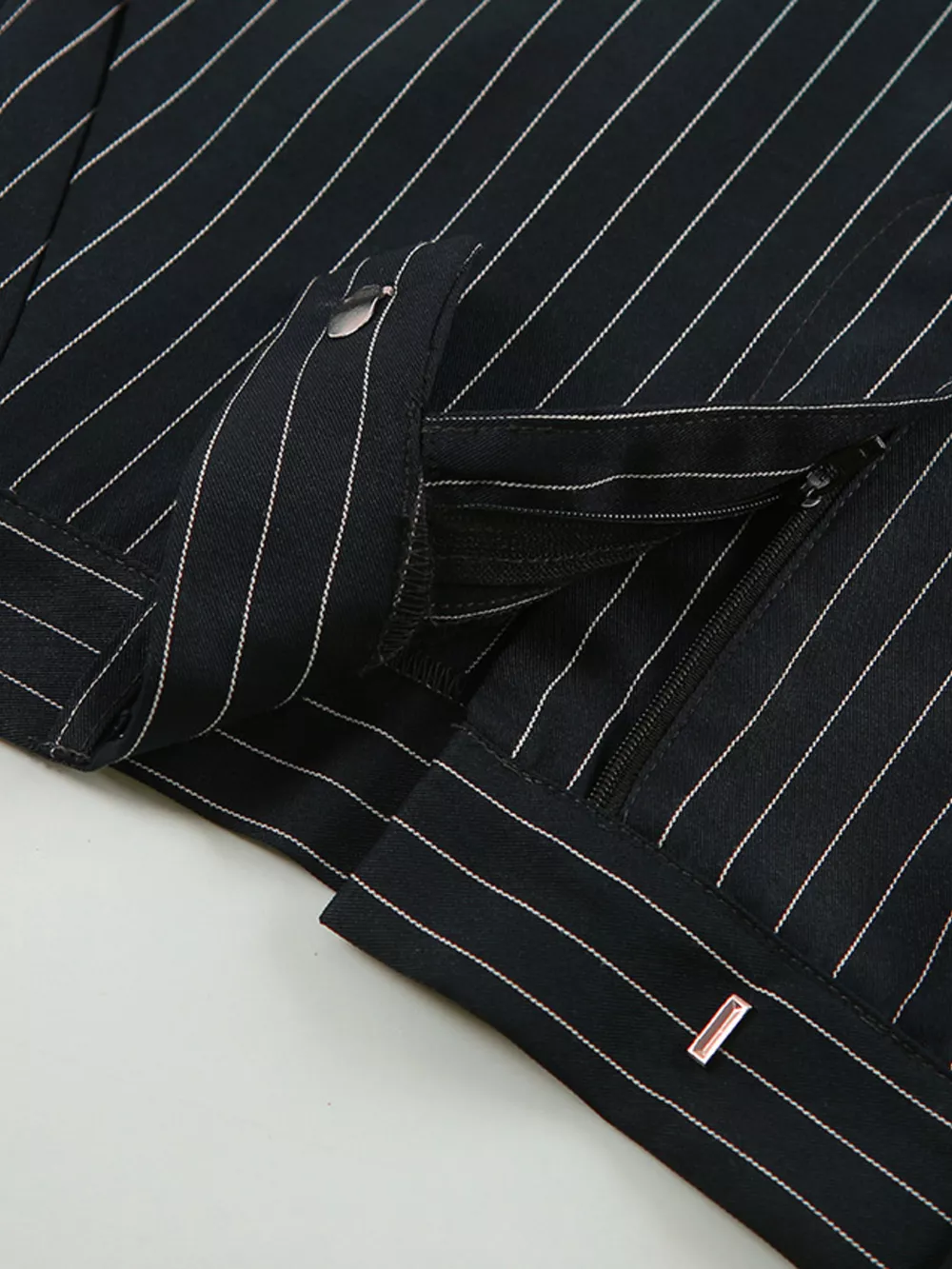 Slit Striped Maxi Skirt, image 6