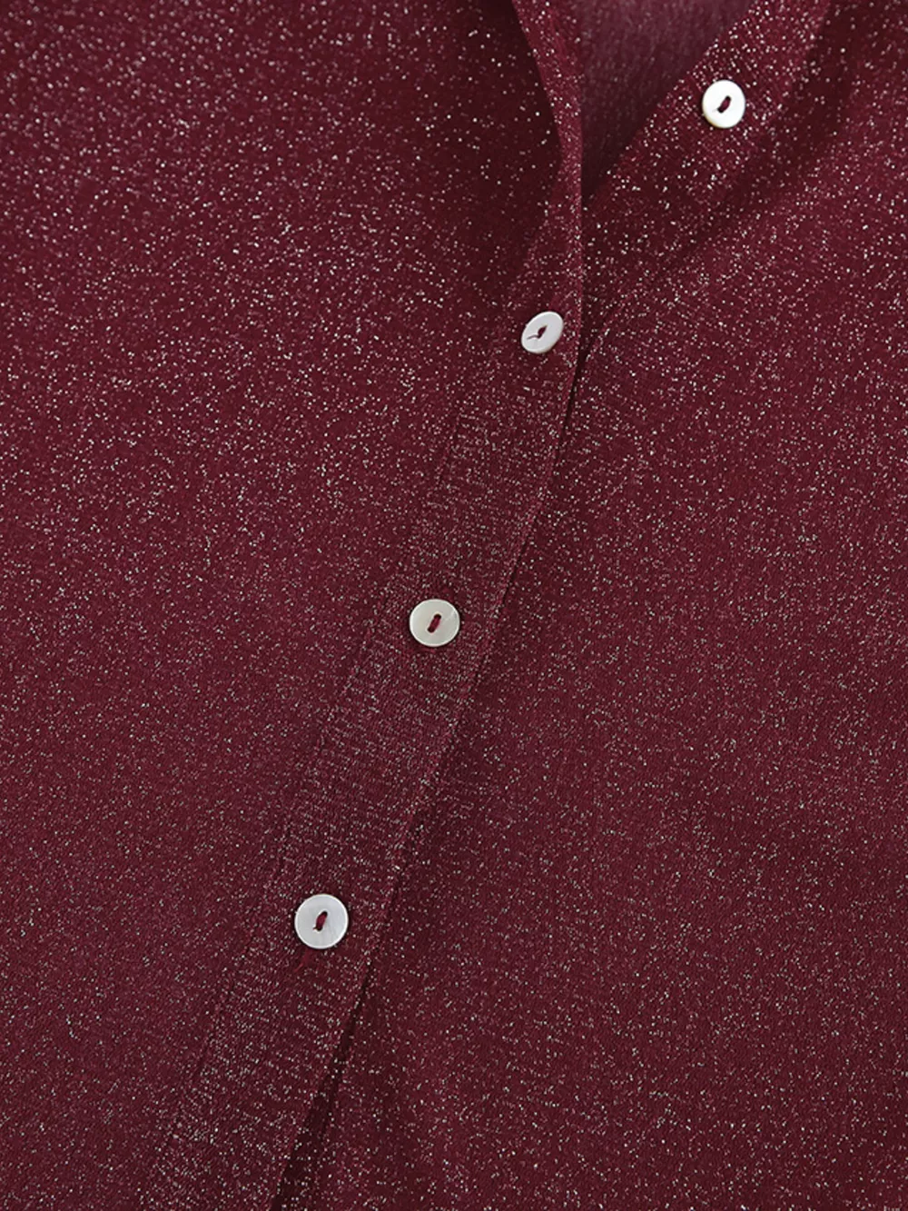 Button Down Long Sleeve Shirt with Scarf, image 10