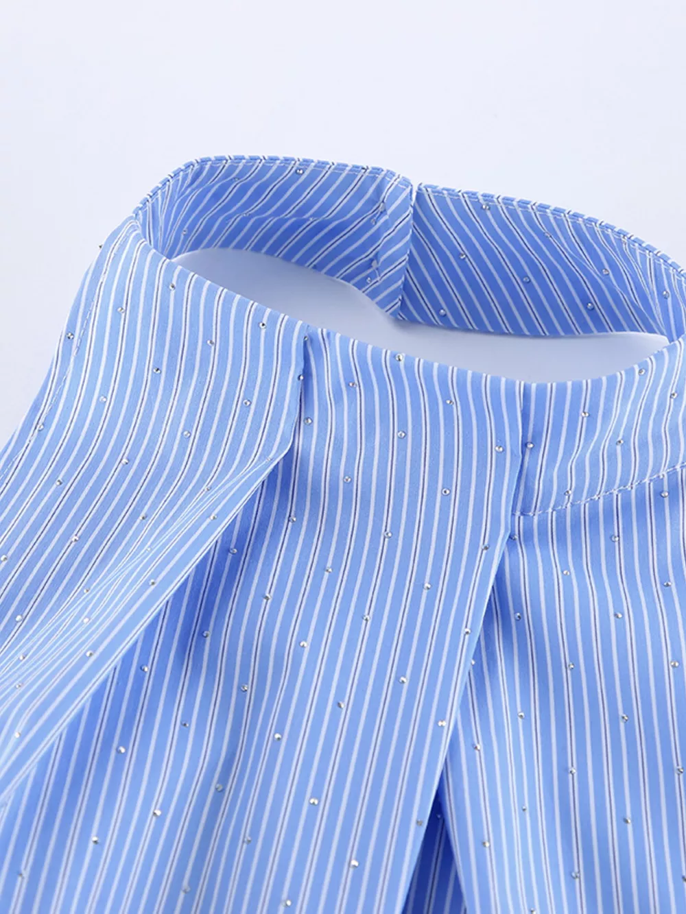 Striped Halter Neck Cami, image 5