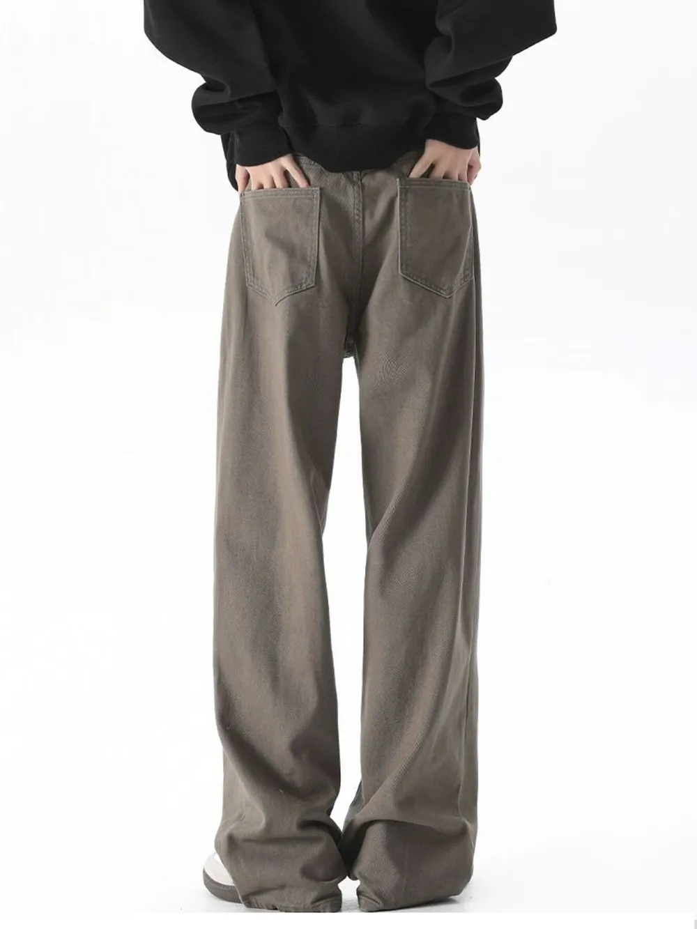 Men's Full Size Wide Leg Jeans Plus Size, image 5