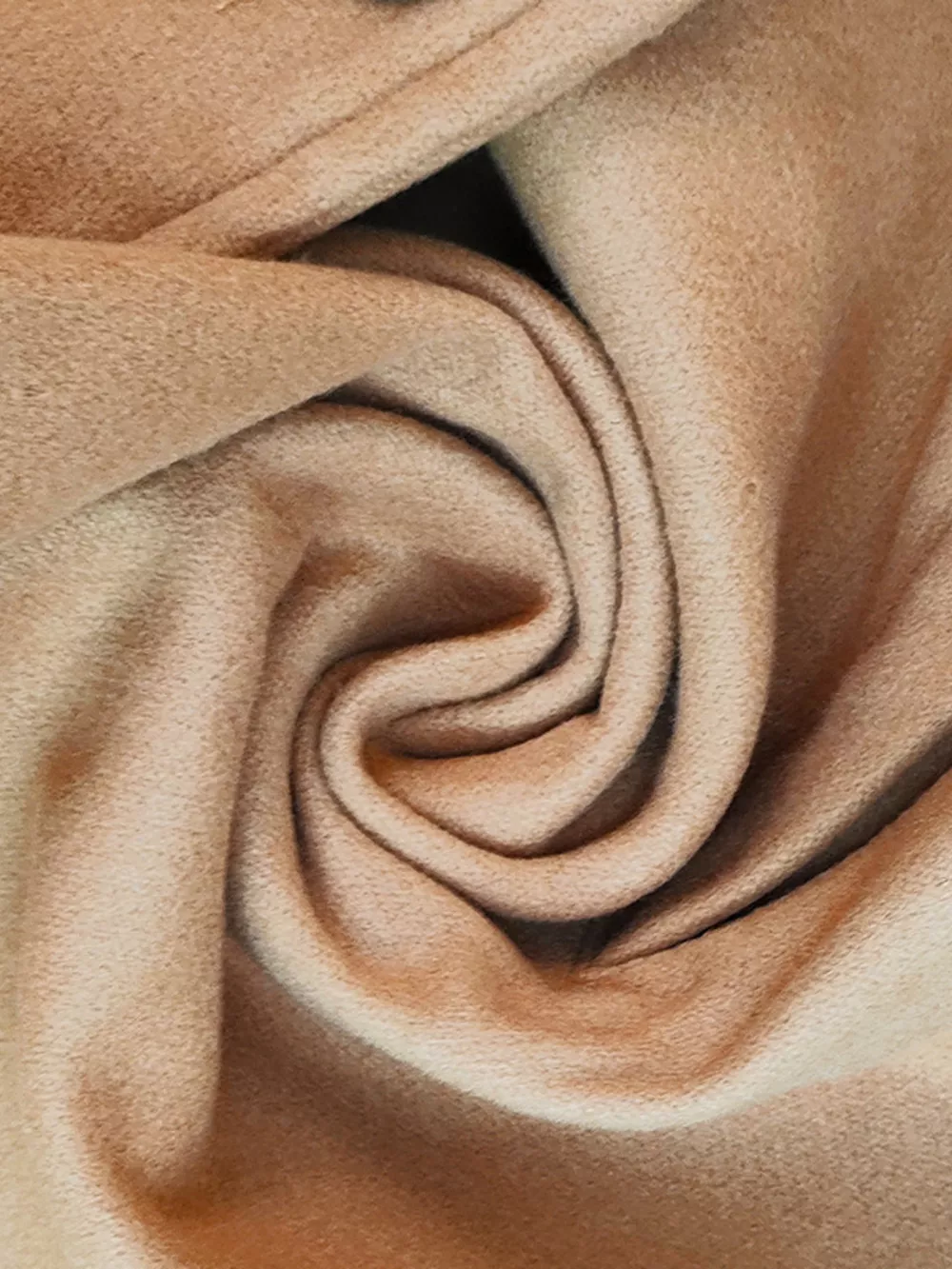 Double-Breasted Wool Blend Coat, image 6