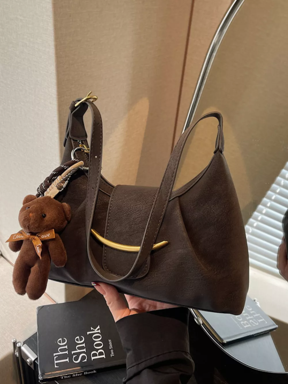 Adjustable Strap Crossbody Bag, image 9