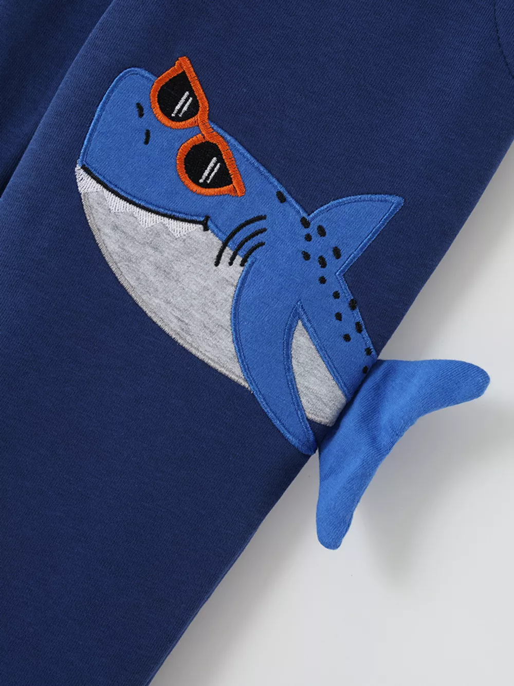 Children's Shark Applique Joggers, image 4