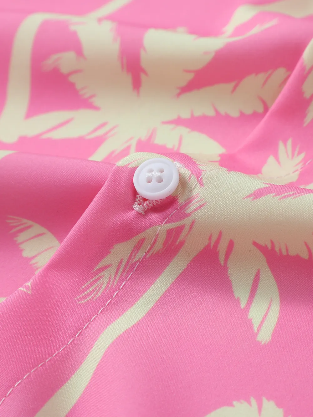 Men's Palm Tree Print Top and Shorts Summer Set, image 4