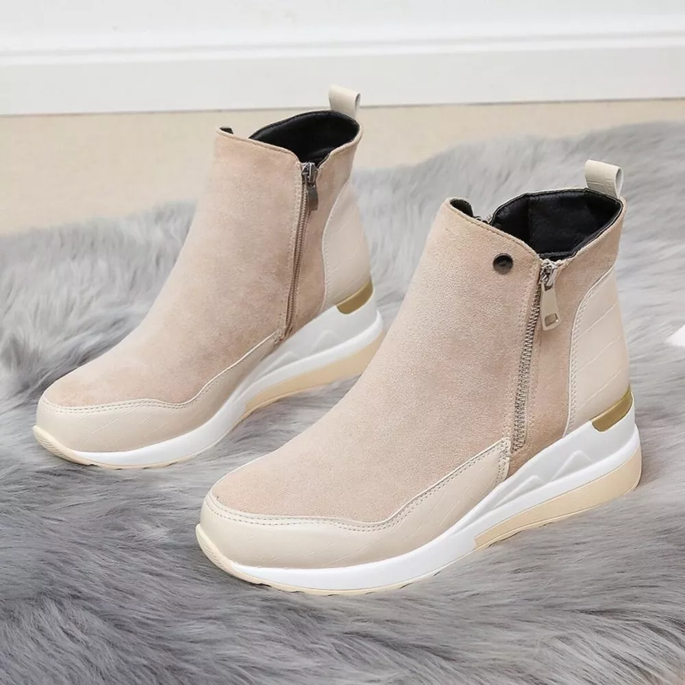 Side Zipper Ankle Boots, image 7