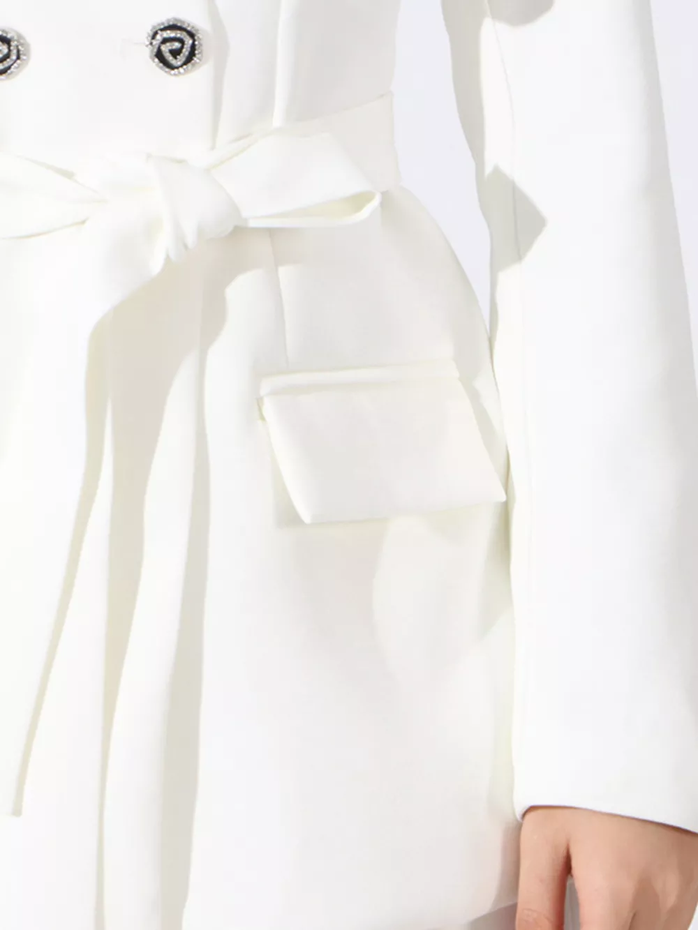 Flower Long Sleeve Blazer and Pants Set, image 7