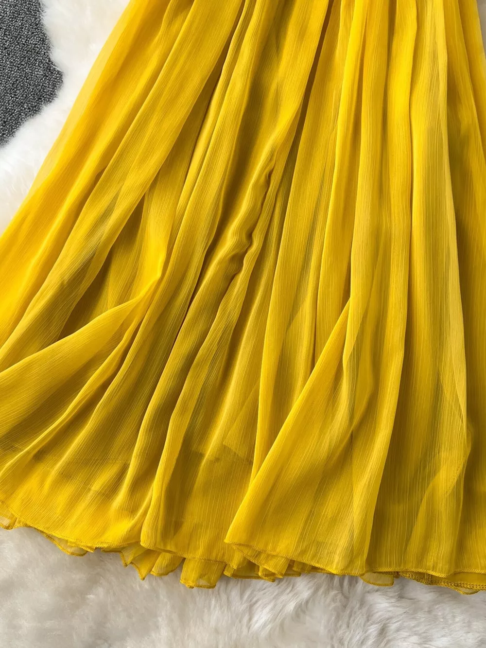 Backless Halter Neck Dress, image 4