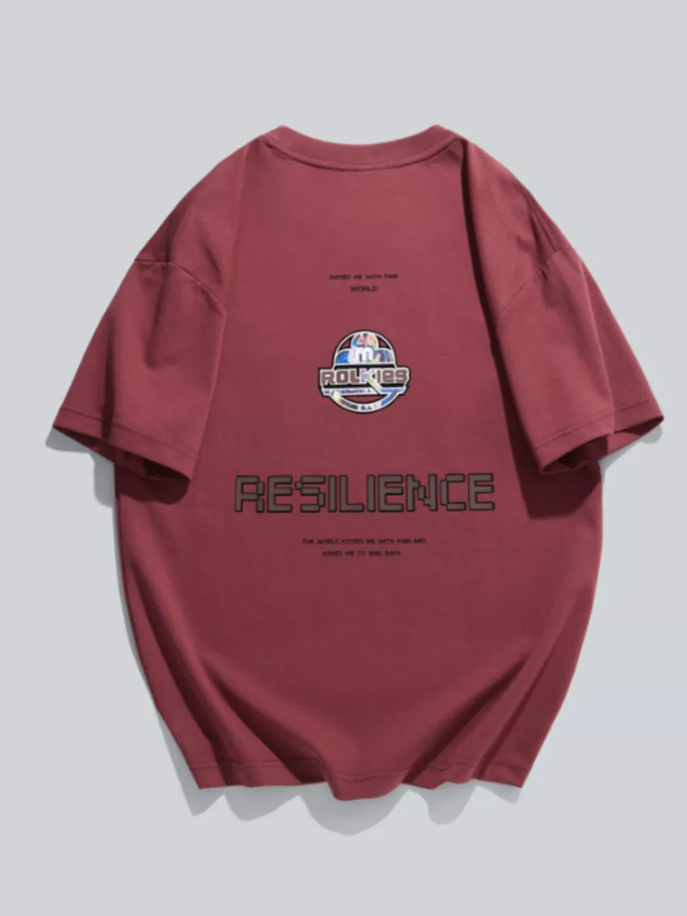 Men's Plus Size Crew Neck Short Sleeve T-Shirt, image 6