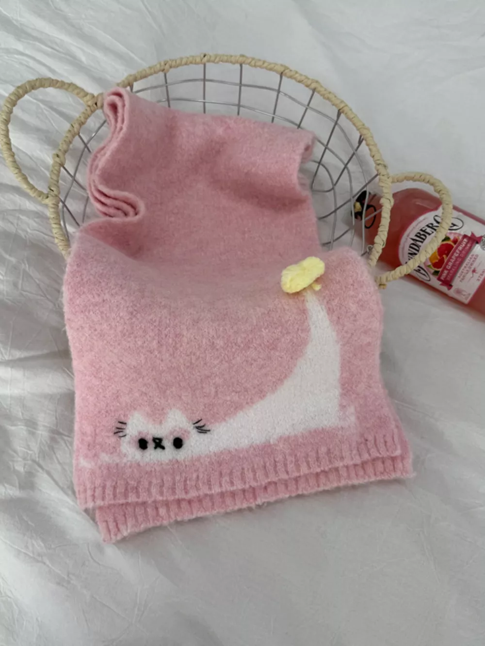 Cute Cat Knitted Scarf, image 9