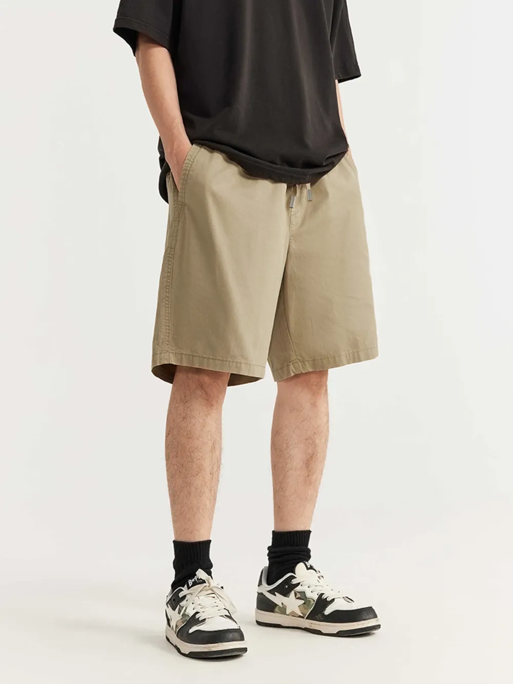 Men's Drawstring Lightweight Shorts, image 2
