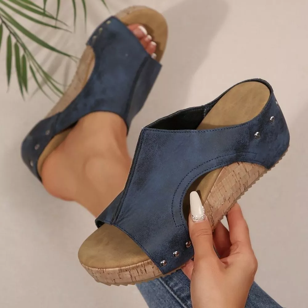 Open Toe Wedge Sandals, image 11