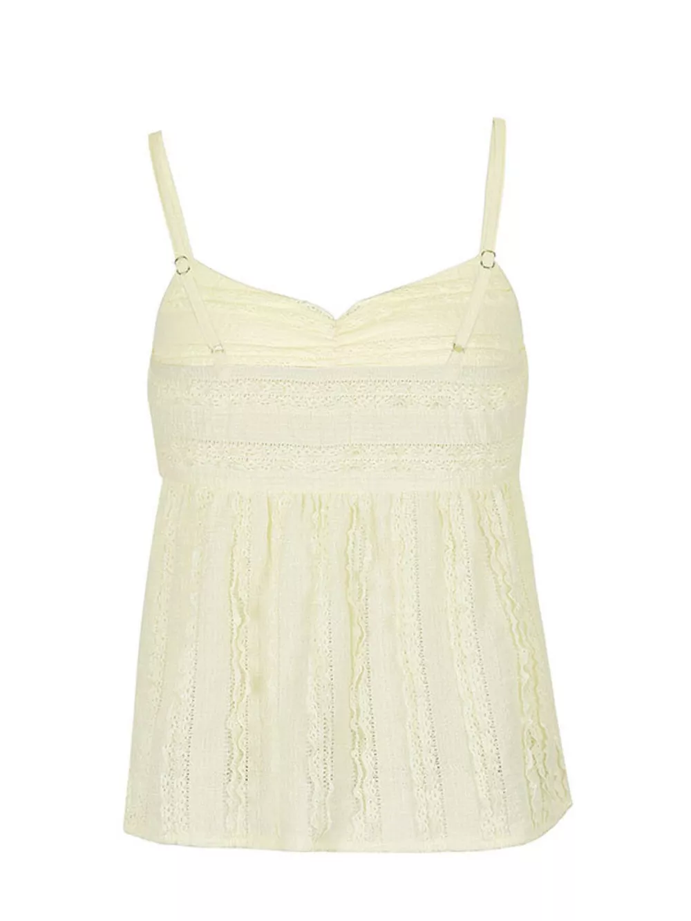Textured Sweetheart Neck Cami, image 4