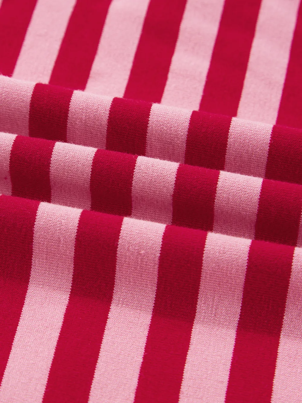 Contrast Striped Drop Shoulder V Neck Top, image 4