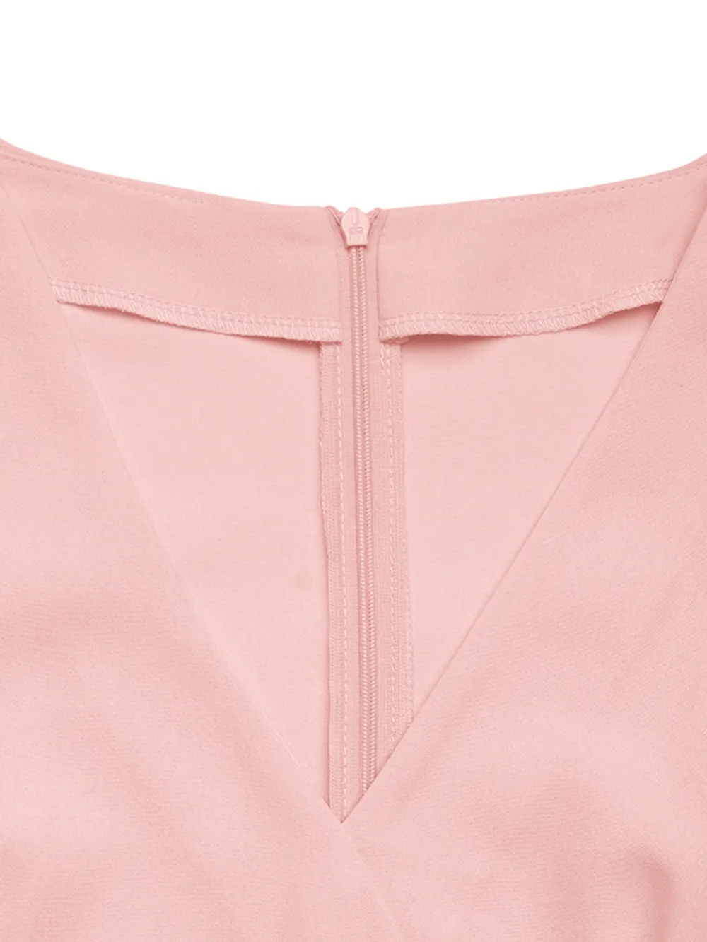 Flower Surplice Long Sleeve Blouse, image 5