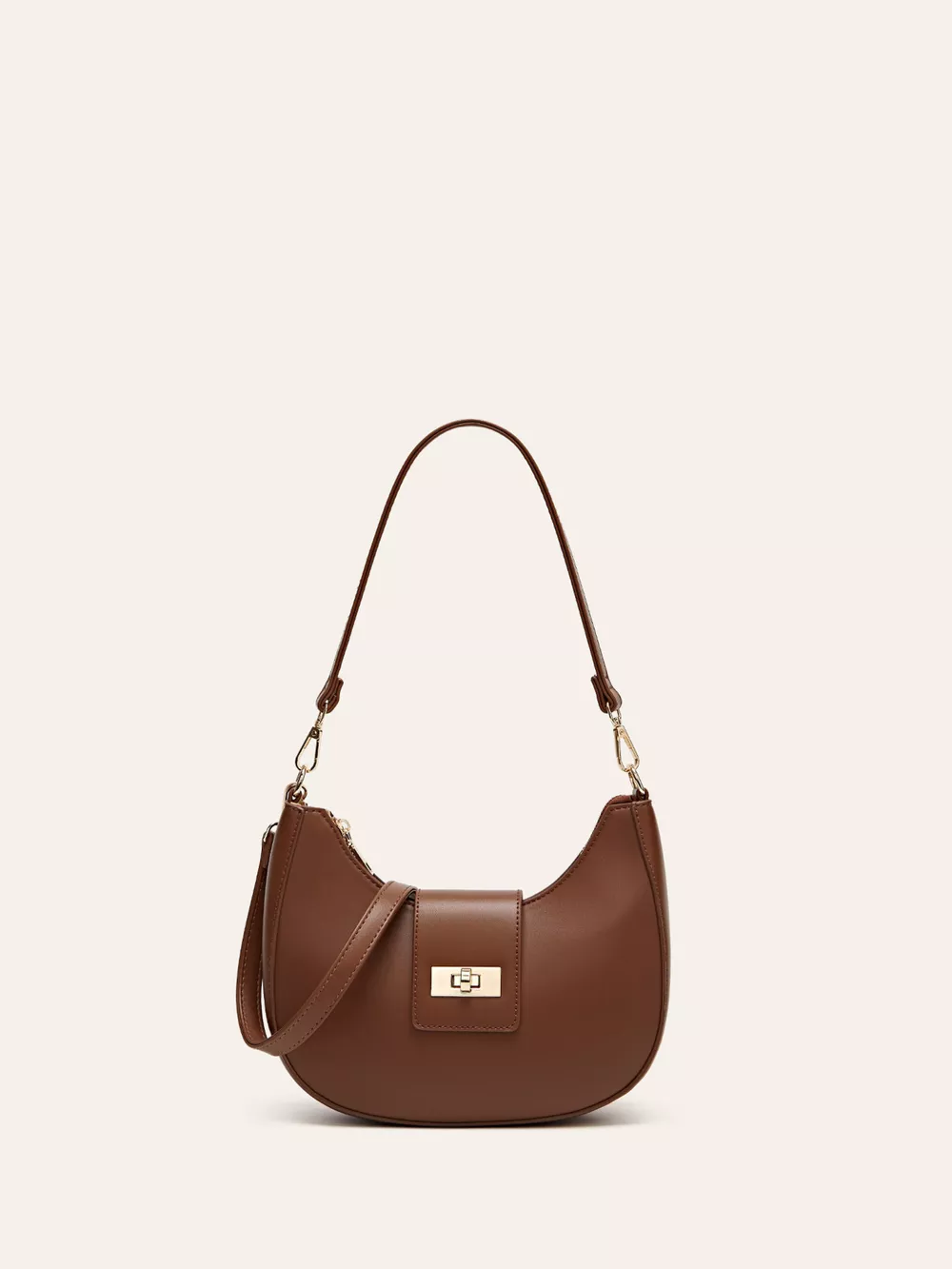 Buckle Closure Shoulder Bag, image 2