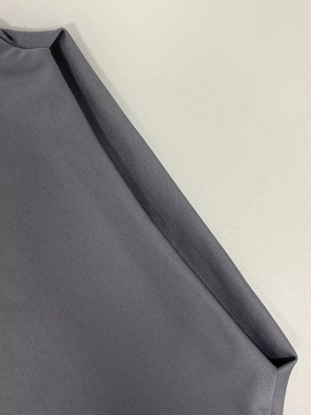 Mock Neck Ruched Bodycon Mini Dress, image 7