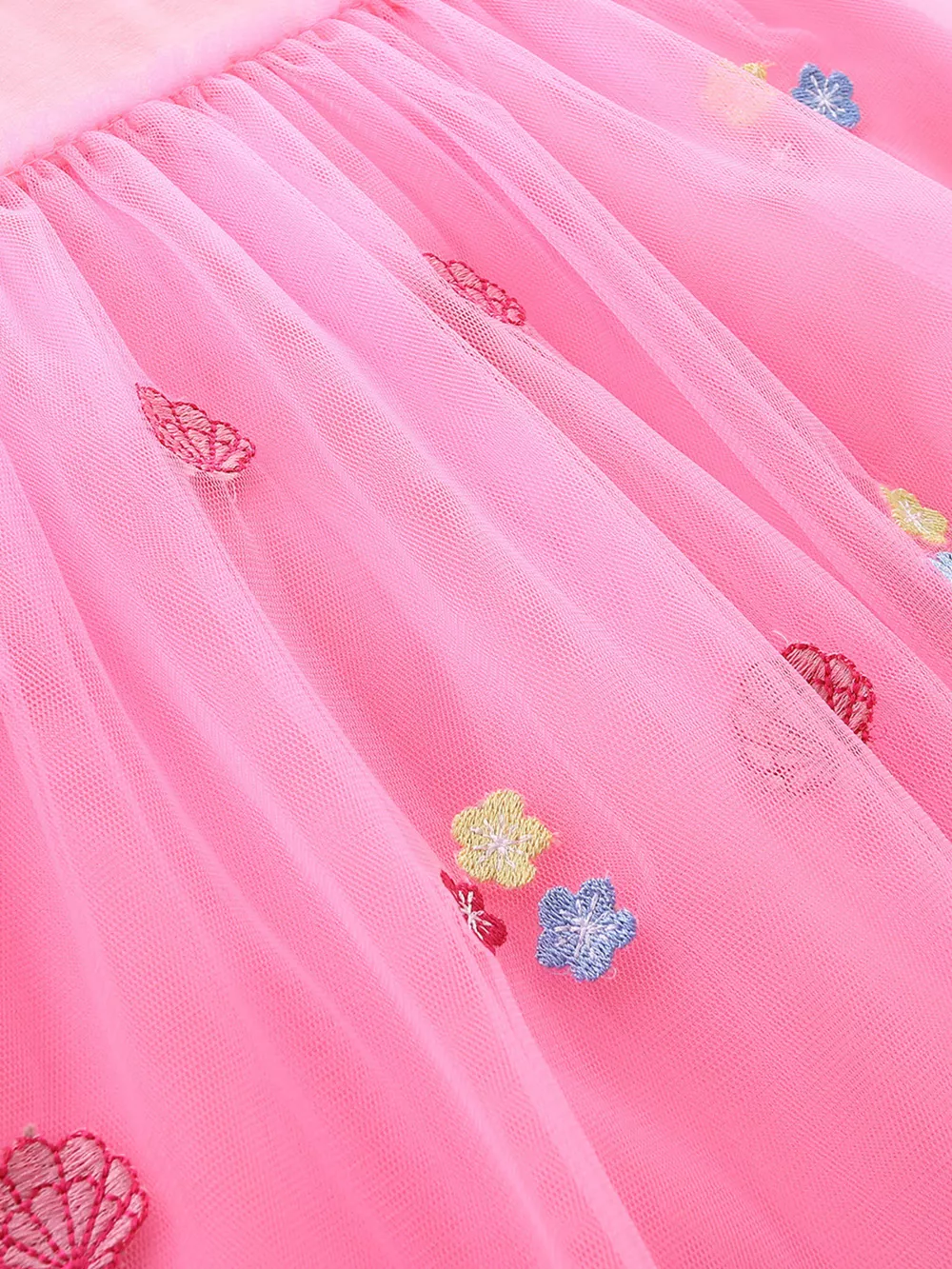 Children's Embroidered Tulle Dress, image 5