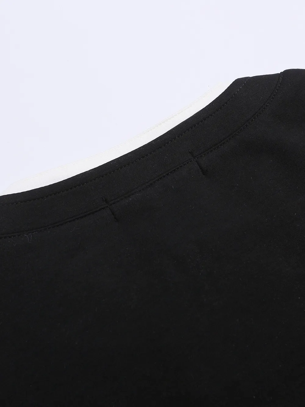 Men's Contrast Half Zip Short Sleeve T-Shirt, image 10