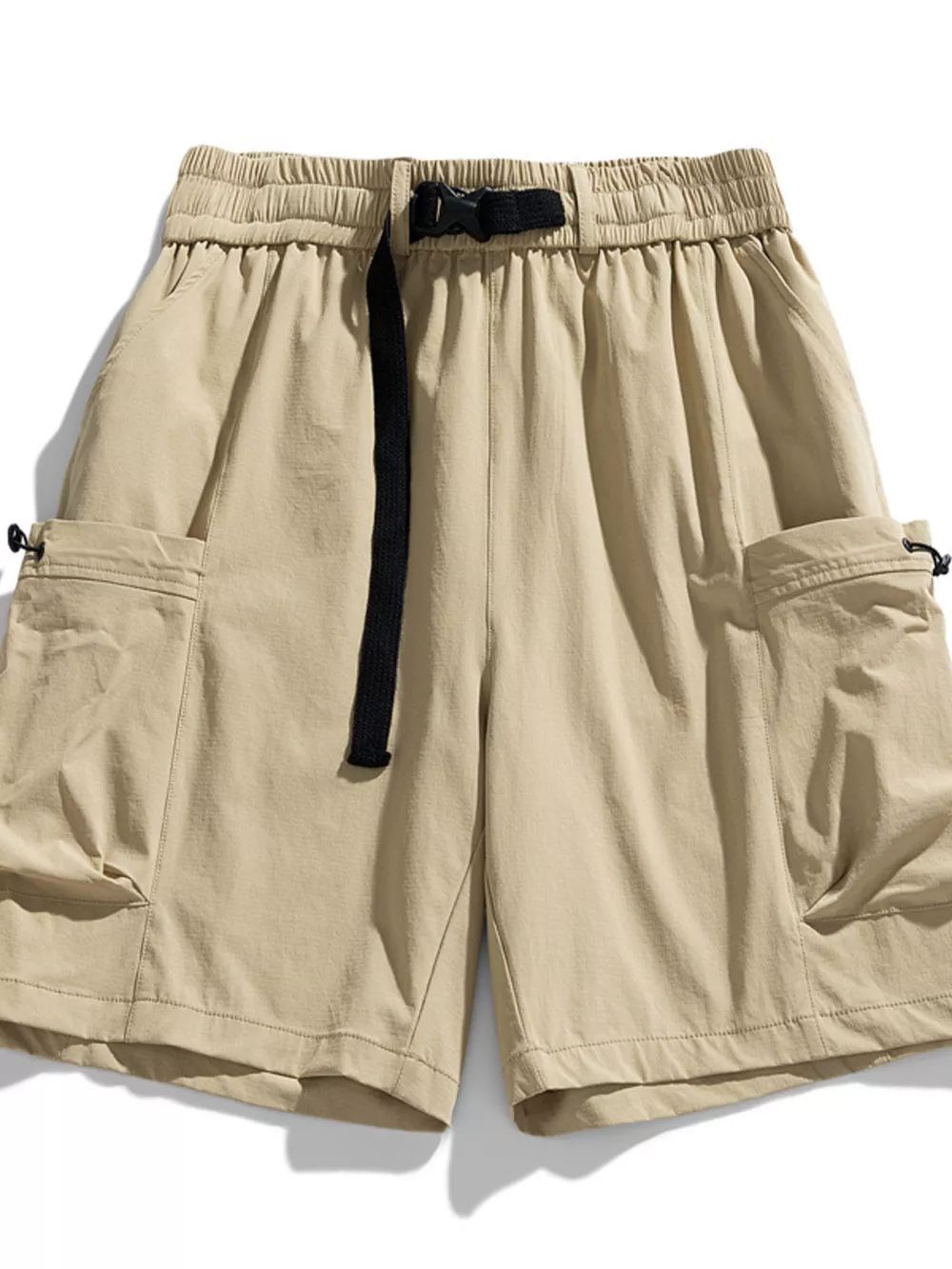 Men's Plus Size Drawstring Cargo Shorts, image 6
