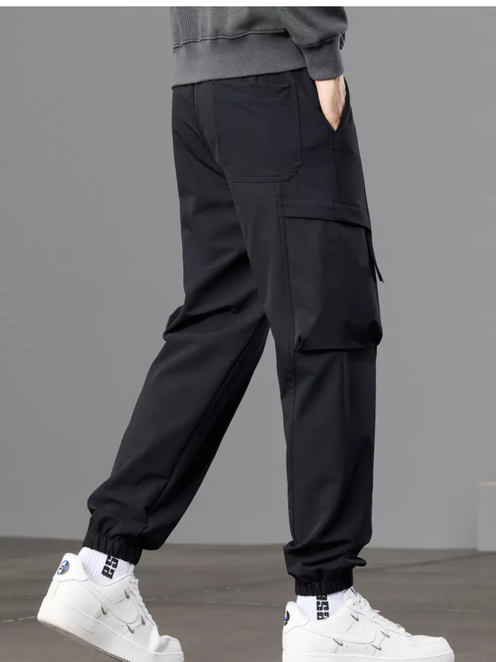 Men's Casual Cargo Joggers, image 11