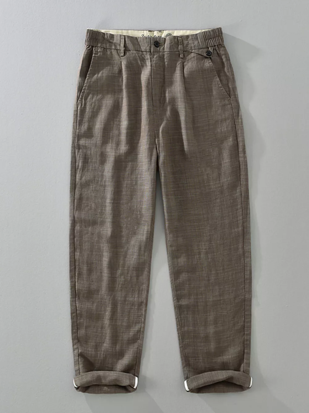 Men's Plus Size Casual Elastic Waist Pants