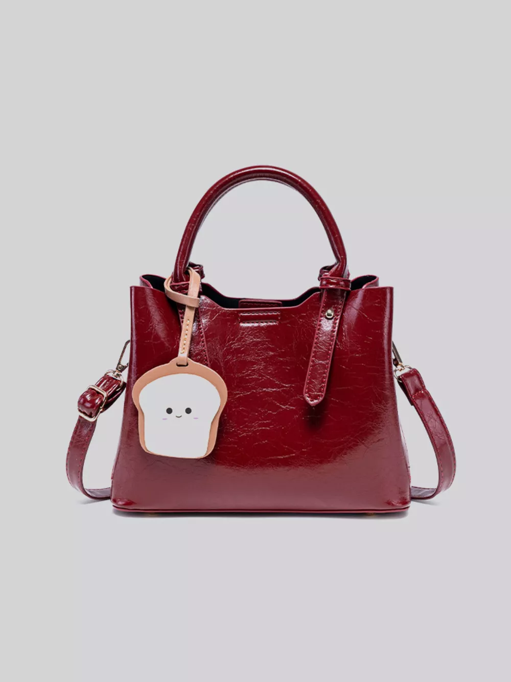 Top Handle Texture Handbag, image 7